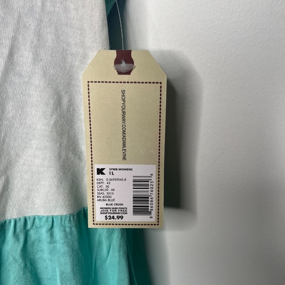 Adam Levine Ombre Hi Low Dress NWT Women's Size Large - Picture 2 of 5